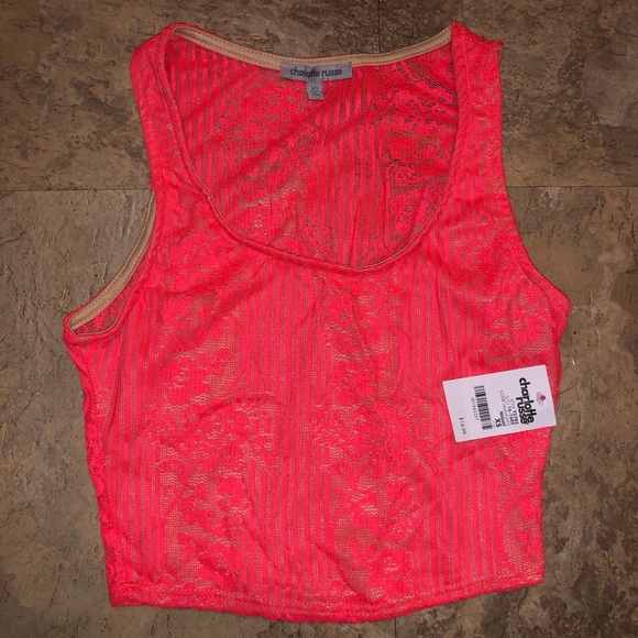Charlotte russe nwt crop top - Picture 1 of 3